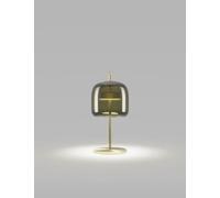 Vistosi Jube LT S Lampada da Tavolo - Promo Oro satinato 2 Verde antico LED 2700 K