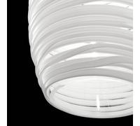 Vistosi Sospensione Damasco trasparente Ø 20 cm Vistosi