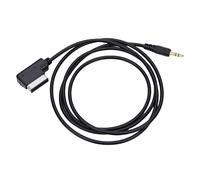 Vistreck AMI Cavo Aux da 3,5 Mm per Trasmissione del Segnale Stabile | Materiale flessibile, utilizzo plug and play, modelli 2008-2021, che migliorano la tua esperienza in auto.