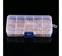 Vistreck Assortimento di 500 Attori Ceramici Multistrato da 0,1μF - 10μF con Scatola di Immagazzinaggio