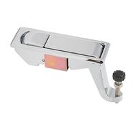 Vistreck Chiusura a Compressione per Facilità D'Uso e Sicurezza (Silver) | Meccanismo con cerniera liscia, materiale in lega di zinco, ideale per , rimorchi e cassette degli attrezzi.