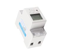 Vistreck Contatore di Energia Elettronico su Guida Din Monofase con Display Digitale LCD 5-80A DDM15SC Misurazione Accurata del Consumo