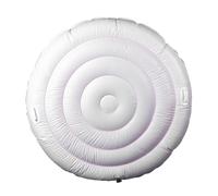 Vistreck Copertura Gonfiabile per Vasca Idromassaggio da 4,5 Piedi - Coperchio Rotondo Isolato in PVC per Vasche Idromassaggio da Esterno