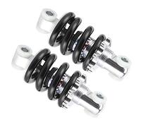 Vistreck Coppia di Ammortizzatori Posteriori da 4" per Minimoto Cinese a 2 Tempi Mini Moto - Misura Universale