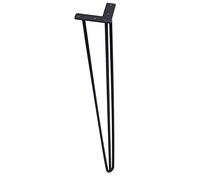 Vistreck Gambe Tavolo in Ferro 28 Pollici Set Gambe per Mobile, Ferro (28