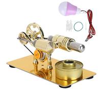 Vistreck Generatore di Modelli di Motore Stirling con Lampadina - Science E su Giocattolo per l'apprendimento della Fisica E Dimostrazioni in Classe