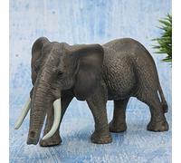 Vistreck Giocattolo Modello Elefante Ad Alta Simulazione per Bambini - Animale in Plastica Elettronico per la Decorazione e l'apprendimento della Classe