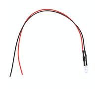 Vistreck Indicatori Multicolori a Diodi LED da 10 Pezzi 12V 5mm con Cavo Cablato da 20 Cm - Luce Accattivante per Visualizzazione dello Stato (#6)