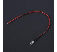 Vistreck Indicatori Multicolori a Diodi LED da 10 Pezzi 12V 5mm con Cavo Cablato da 20 Cm - Luce Accattivante per Visualizzazione dello Stato (#1)