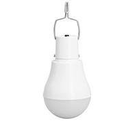 Vistreck Lampadina Solare - LED a Luce Bianca Ricaricabile Tramite USB per Videocamera, Emergenze e Uso Domestico con Design a Gancio