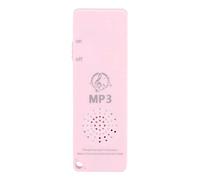Vistreck Lettore MP3 Compatto con qualità Audio Senza Perdita di Dati, Supporta Scheda di Memoria da 64 GB, Ideale per Studenti e Amanti della Musica (Rosa)