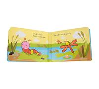 Vistreck Libro per il Bagnetto del Bambino - Gioco Acquatico in Plastica Antistrappo per la Doccia del Neonato, Divertimento Anticipato con Motivi Colorati (Anatra)