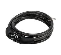 Vistreck Lucchetto a Combinazione Yale - Lucchetto con Cavo con Codice a 4 Cifre per Mountain Bike e Cicli