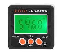Vistreck Misuratore Digitale dell'angolo - Goniometro Elettronico con Base Magnetica e Display LCD, Ideale per la Lavorazione del Legno e l'edilizia