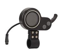 Vistreck Misuratore Display LCD per Bici Elettrica con Acceleratore a Dito e Spina Impermeabile - Compatibilità di Tensione Universale