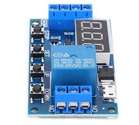 Vistreck Modulo di Attivazione Ritardo Timer Scheda relè Interruttore Ciclo 6-30 V Micro USB 5 V con Isolamento