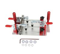Vistreck Morsetto di Sicurezza a Slitta Router Table Co, Lega di Alluminio con Design Regolabile per il Taglio della Lavorazione del Legno