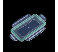 Vistreck Scatola Portabatterie Impermeabile da 2 Pezzi - Custodia in Plastica Resistente per la Gestione Organizzata della Batteria