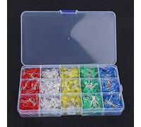 Vistreck Set da 500 LED con Materiale Anticorrosione | Colori versatili per vari progetti, caratterizzati da struttura in plastica e ideali per l\'elettronica fai-da-te.