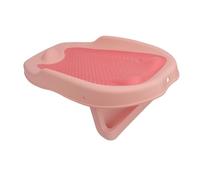 Vistreck Supporto per Bagnetto per Neonati - Design Ergonomico Pieghevole a Forma di Cuore il Bagnetto Sicuro dei Neonati (Rosa)