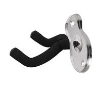Vistreck Supporto per Chitarra da Parete, Gancio da Muro in Metallo, | Gancio in metallo nero opaco, adatto per soluzioni acustiche, elettriche, per basso, ukulele per studio, soluzioni di