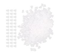 Vistreck Tappi per le Orecchie con Supporto per Orecchini in Silicone Trasparente da 500 Pezzi, Accessorio di Ricambio Orecchini Comodo e Anallergico