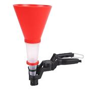 Vistreck Universal Automotive Fuel Funnel for Overflow Prevention | Design ergonomico, ideale per benzina e olio, si adatta alla maggior parte dei veicoli con robusta struttura in plastica.