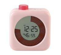 Visual 60 Minuti Count Up Clock con opzioni Snooze Sistema 12 24 ore per bambini Strumento di gestione della cucina Insegnamento Apprendimento Test Cucina