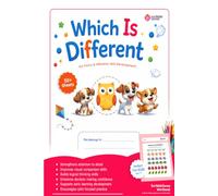 Visual Discrimination Activity Workbook : Which One Is Different?: Perfect for Ages 3-6 | Supports Children with Dysgraphia, ADHD & Dyslexia