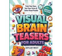 Visual Puzzle Book for Adults: Spot the Difference, Pattern Puzzles, Odd One Out, Picture Logic & Observation Challenges for Relaxing Screen-Free Fun and Sharper Thinking