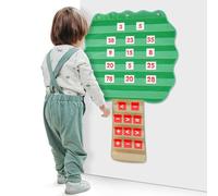 Visual Schedule - Sistema di diagramma del comportamento, scheda di routine delle attività | Set di schede flash di apprendimento, monitoraggio delle faccende domestiche in stile albero per aule asili