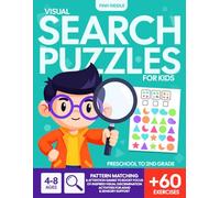 Visual Search Puzzles for Kids: Pattern Matching & Attention Games: Visual Discrimination Activities to Boost Focus & Concentration - OT-Inspired Brain Games for Kids with ADHD & Sensory Needs