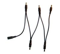 Visual Sound 1 spot MC5 5 way pedale Daisy chain alimentazione elettrica cavo splitter