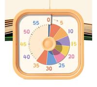 Visual Timer for Kids - 60 Minute Countdown Timer, Silent Study Tool