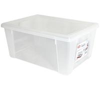 Visualbox Scatola Multiuso Con Chiusura a scatto Trasparente XL 39 x 29 x 17 cm