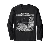 Visualizza Il collasso Industriale dal Design Divertente Maglia a Manica