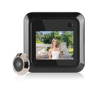 Visualizzatore Campanello Intelligente HD 2,4 Pollici, Telecamera Spia per Porta Digitale Schermo LCD TFT 95° HD Grandangolare Spioncino Digitale per Occhi di Gatto Elettronici di Sicurezza Domesti