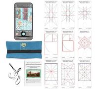 Visualizzatore di Composizioni per Smartphone, Adatto a iPhone 6,1-6,3", Compatibile con iOS 18, Sovrapposizione Schermo per Inquadrature Artistiche, Nessuna App Richiesta, Funziona con Fotocamera