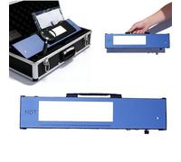 Visualizzatore di pellicole LED industriale, Osservatore di pellicole per prove non distruttive, Dimensioni finestra 252×67 mm, Interruttore a pedale e ventole di raffreddamento multiple