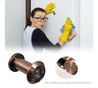 Visualizzatore di porte antifurto di rame foro per la visione con un coperchio