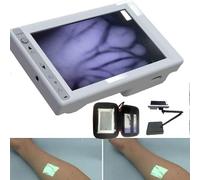 Visualizzatore di Vene a Infrarossi, Rilevatore Portatile di Vene Mediche, Display Led da 5,5 Pollici + Peso Ultraleggero di 240 G + con Supporto, Supporto per Venipuntura per Prelievo Endovenoso