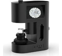 Visualizzatore digitale a cingoli diamantato, microscopio elettronico 30-200X con luce di riempimento a LED, display a doppio schermo, messa a fuoco regolabile, immagini chiare