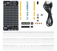 Visualizzatore musicale a LED sensibile al suono Kit elettronico per progetti educativi e generazione di schemi di luce ritmica in tempo reale (kit)