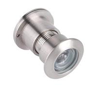 Visualizzatore per Porta di Sicurezza, spioncino in Lega Visualizzatore per Porta con Ampio Angolo di Visione di 28 mm con Copertura per la Privacy Resistente per l'home Office Hotel(d'Argento)