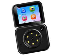 Visualizzatore portatile per microscopio con schermo pieghevole, vista a due lenti, luce LED, strumento ricaricabile per controlli ravvicinati del microscopio portatile Visualizzatore microscopio