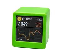 Visualizzazione In Tempo Reale Dei Prezzi Delle Criptovalute, Wi-Fi, Schermo Ticker Bitcoin, Monitor di Mercato, Criptovalute Verdi