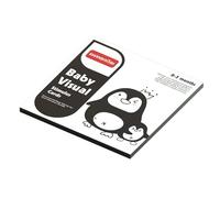 Visuelle Stimulationskarten - Schwarz-Weiß-Karten | Interaktive Schwarz-Weiß-Karten, Kontrastreiches Spielzeug, Spielzeug Zur Gehirnentwicklung, Schwarz-Weiß-Karten Für Kinder AB 0 Monaten