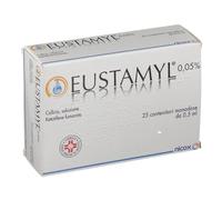 Visufarma Eustamyl 0,05% - Collirio per la congiuntivite allergica, 25 fiale monodose da 0,5 ml