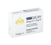 Visuglican 4% + 0,2% Collirio, Soluzione 25 Contenitori Monodose Da 0,5 Ml