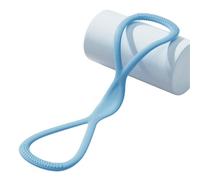 Visulong - Fasce di resistenza, corda per yoga e tiro, fascia elastica toracica, per esercizi figura 8, per donne e uomini (blu, 11,3 kg + 11,3 kg)